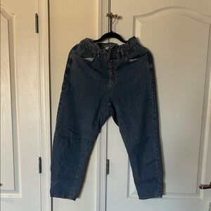 Zara Blue Ankle & Cropped Jeans